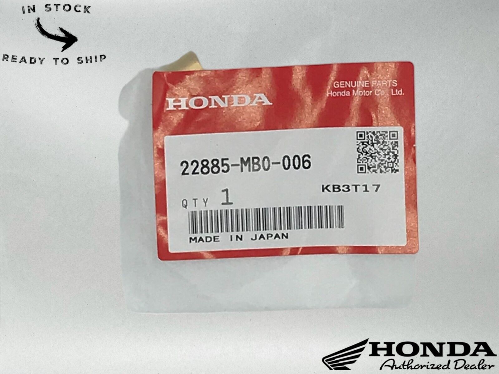 Honda Genuine OEM Clutch Lever Bushing 22885-MB0-006