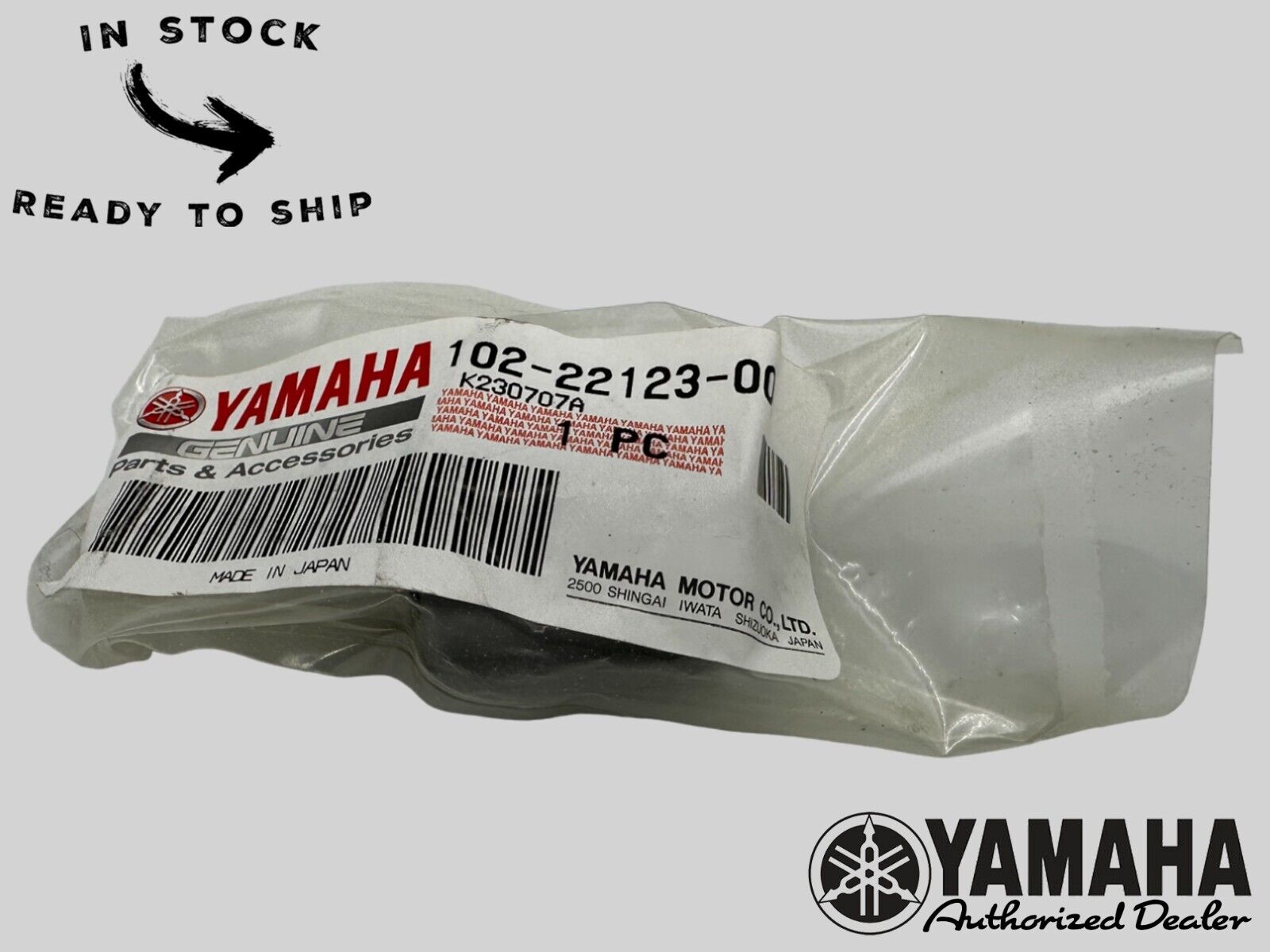 Yamaha Genuine OEM Authentic Rear Arm Bushing 102-22123-00-00