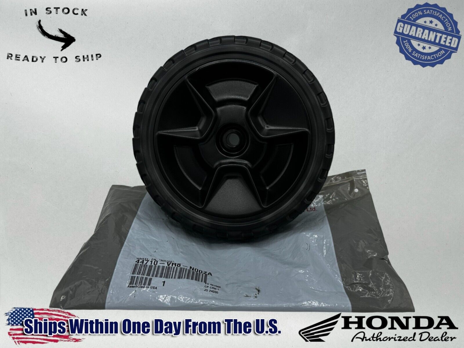 Honda Genuine OEM Authentic Front Wheel NH105 44710-VR8-N00ZA