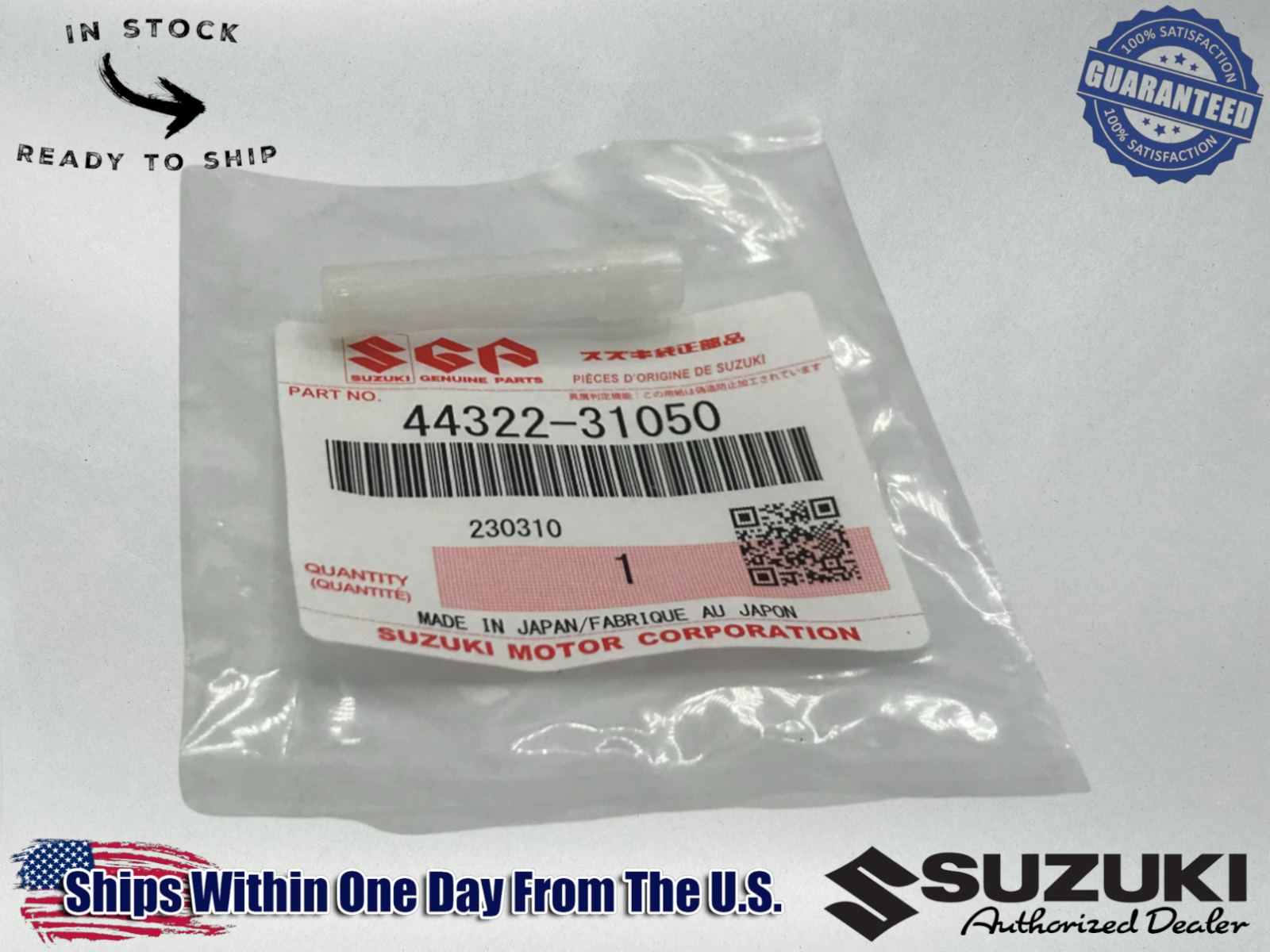 Suzuki Genuine OEM Authentic Petcock pet cock Filter Screen tap 44322-31050 1