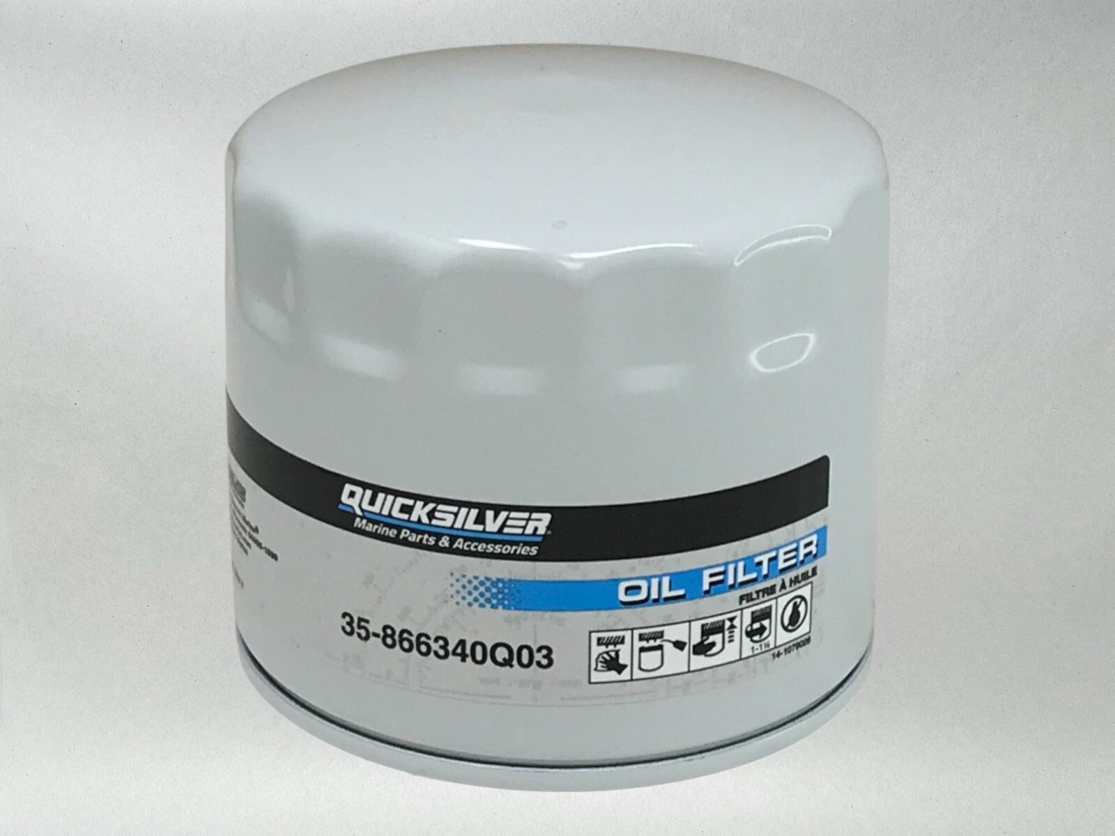 Quicksilver Genuine OEM Authentic Oil Filters 35-866340Q03 2 Pack