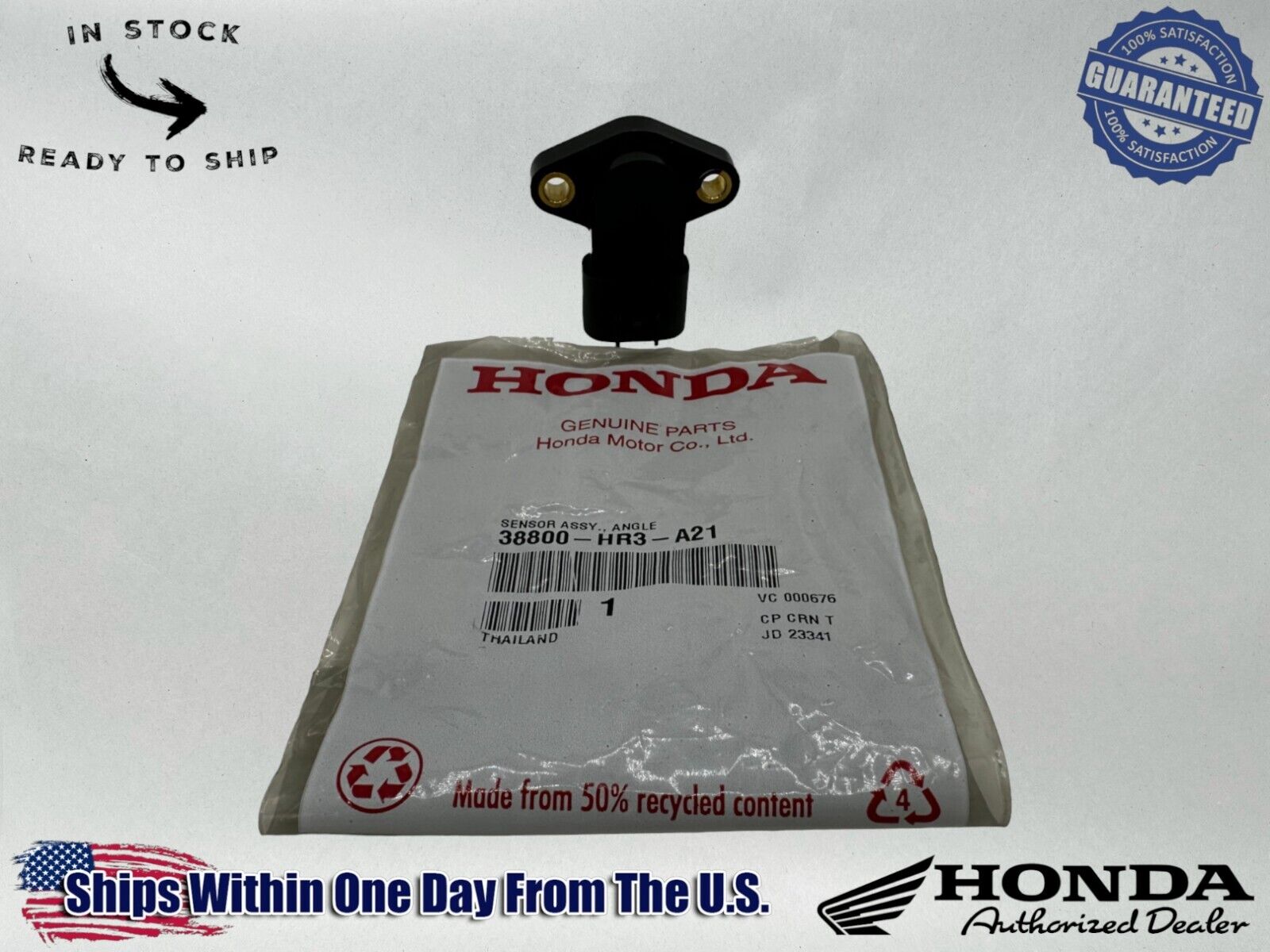 Honda Genuine OEM Authentic Angle Sensor Assembly 38800-HR3-A21