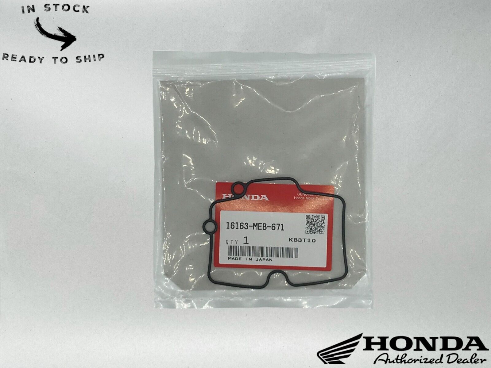 Honda Genuine OEM Float Chamber Gasket 16163-MEB-671