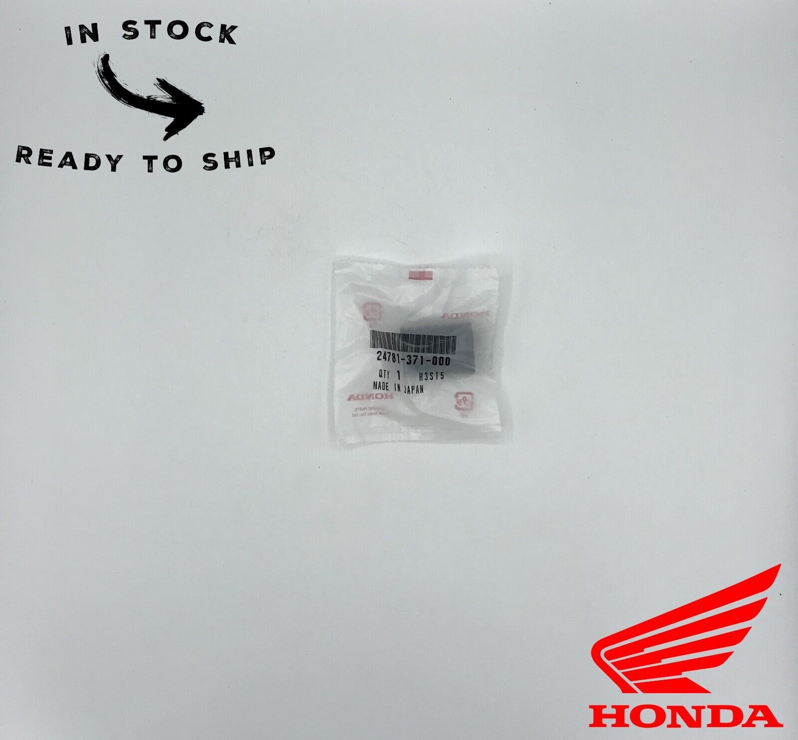 Genuine OEM Honda Gearshift Pedal Rubber  24781-371-000