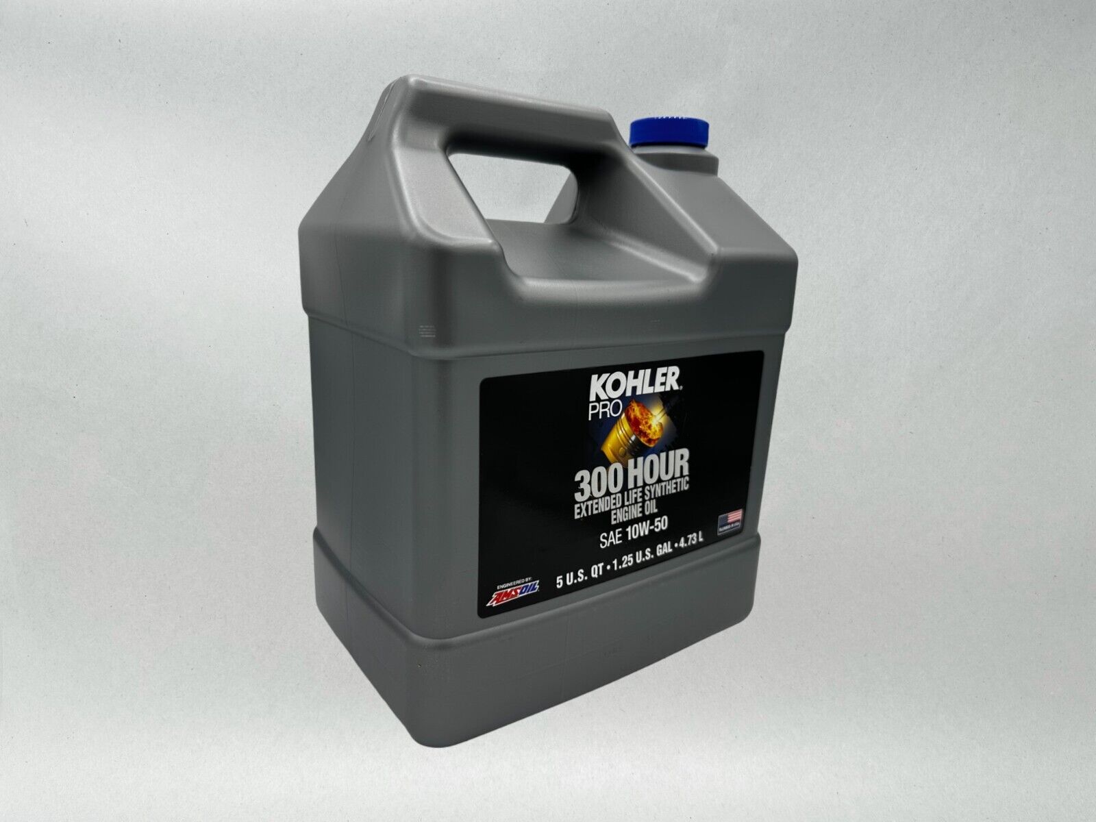 Kohler OEM SAE 10W-50 300 Hour Semi Synthetic Oil 5-Quart Bottle 25-357 75-S