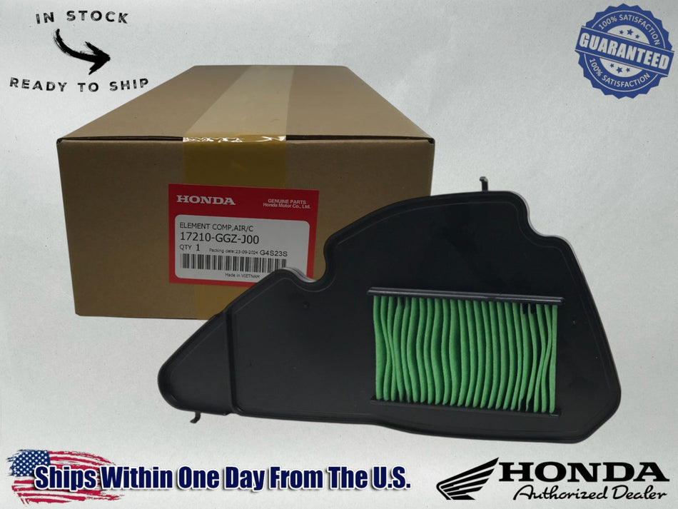 Honda OEM AIR FILTER ELEMENT 2016-26 METROPOLITAN 50 NCW50 17210-GGZ-J00