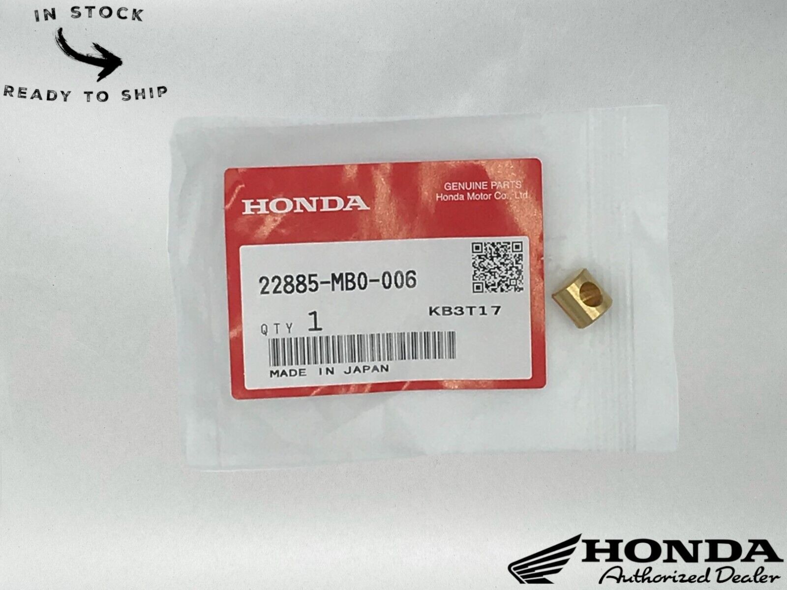 Honda Genuine OEM Clutch Lever Bushing 22885-MB0-006