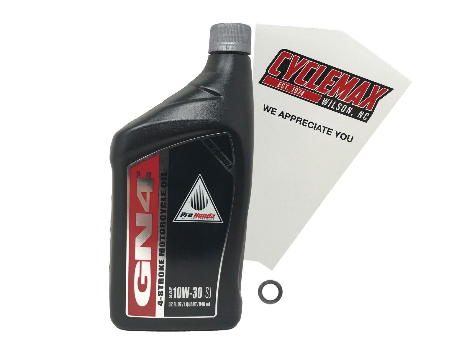 Cyclemax Standard 10W-30 Oil Change Kit fits 2014-2024 Honda CRF125