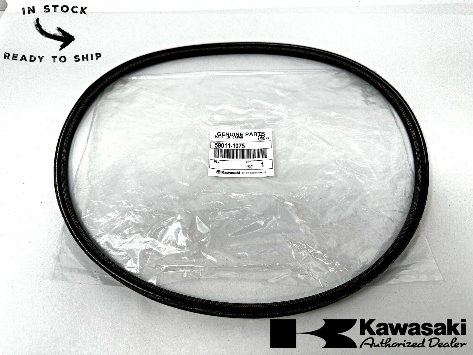 Kawasaki Genuine OEM Fan Belt 59011-1075