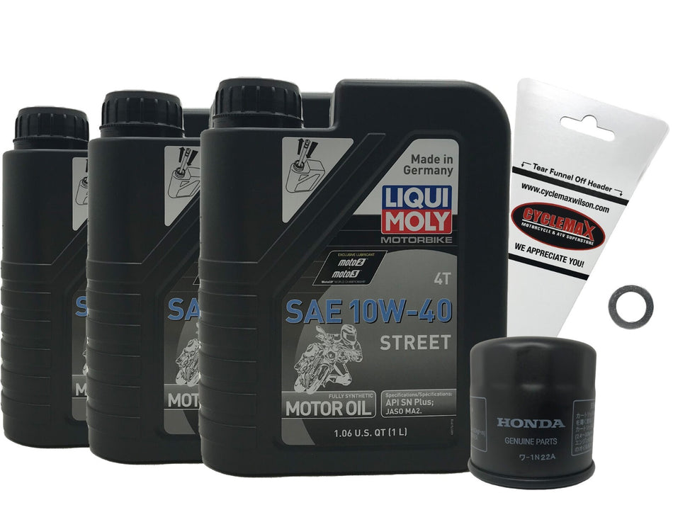 Honda Full Synthetic Oil Change Kit for 2004-2013 SHADOW 750