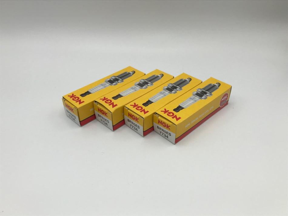 Genuine NGK Spark Plug BPR5ES 7734 - 4 Pack