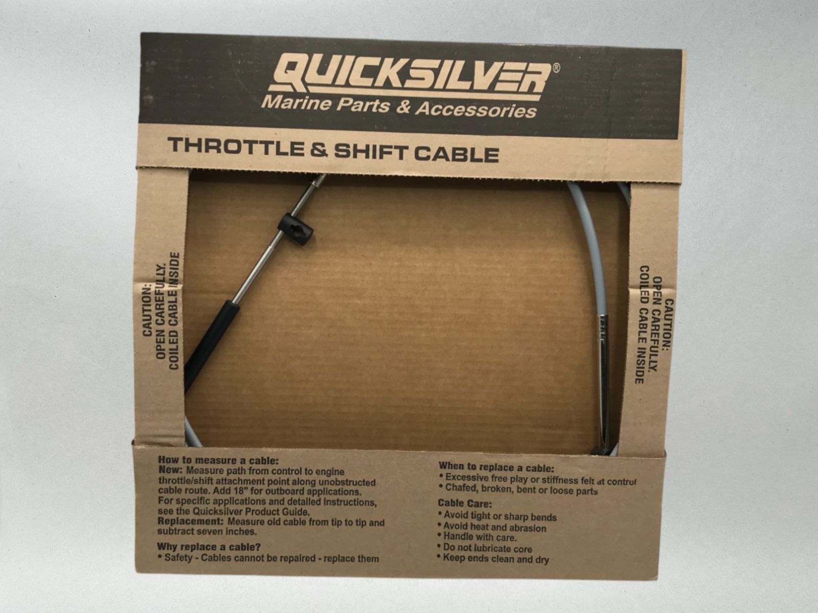 Mercury OEM Throttle or Shift Cable 15 Foot Platinum Plus Generation I 8M0082488