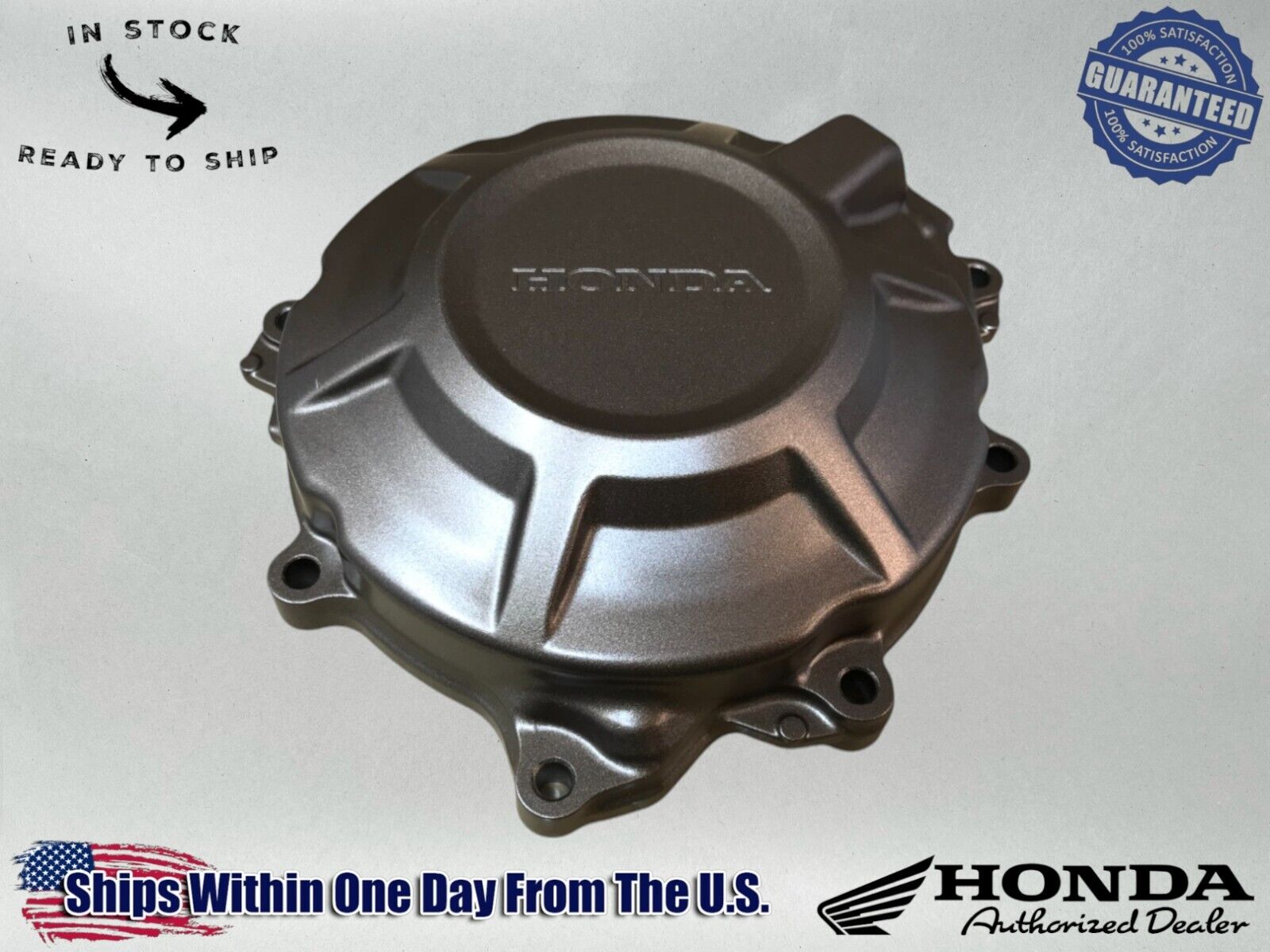 Honda OEM Alternator Cover 11321-MKY-D10 CB650R 2021-2023 11321-MKY-D10
