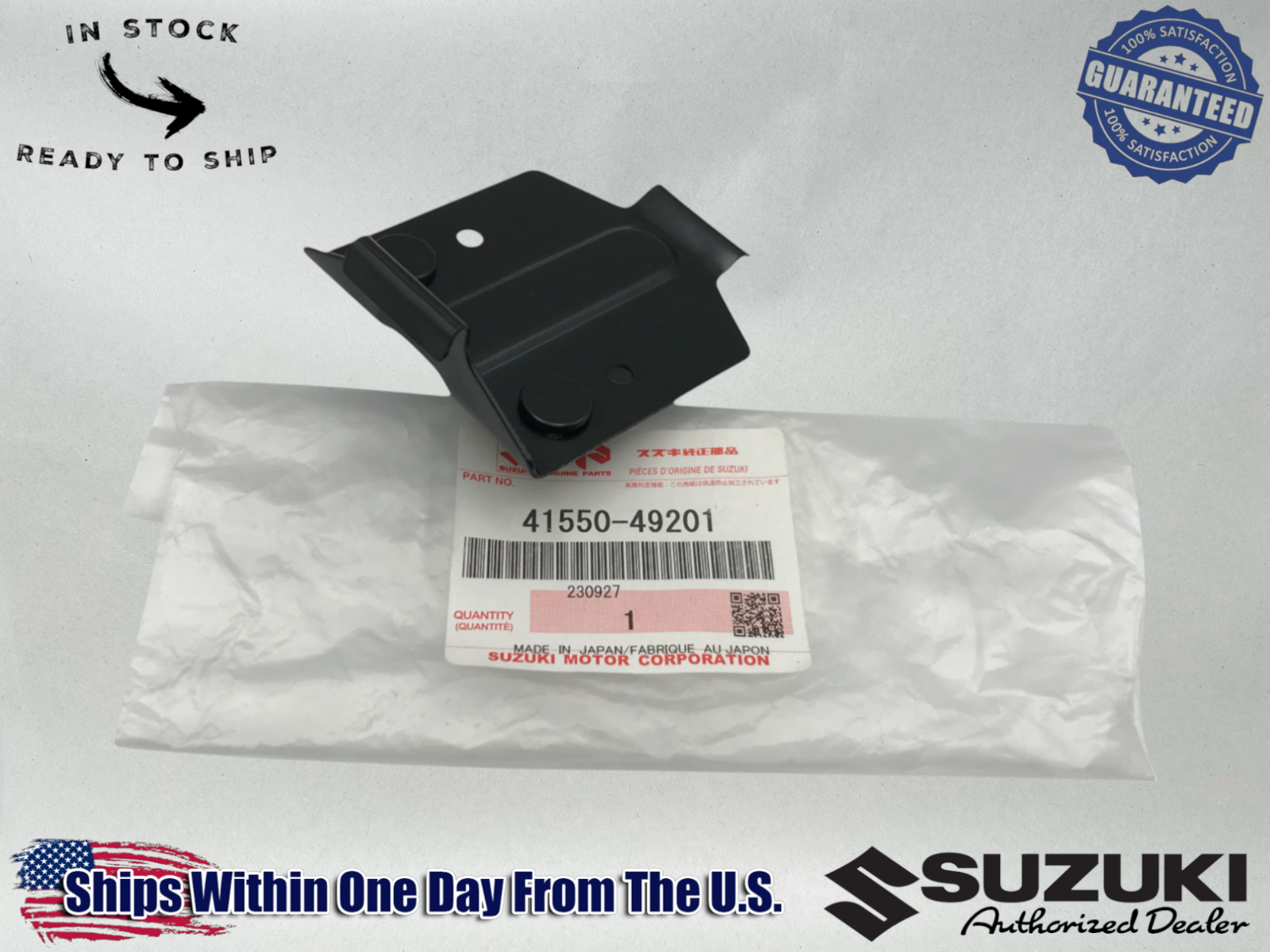 Suzuki Genuine OEM Authentic Suzuki HOLDER,TOOL 41550-49201
