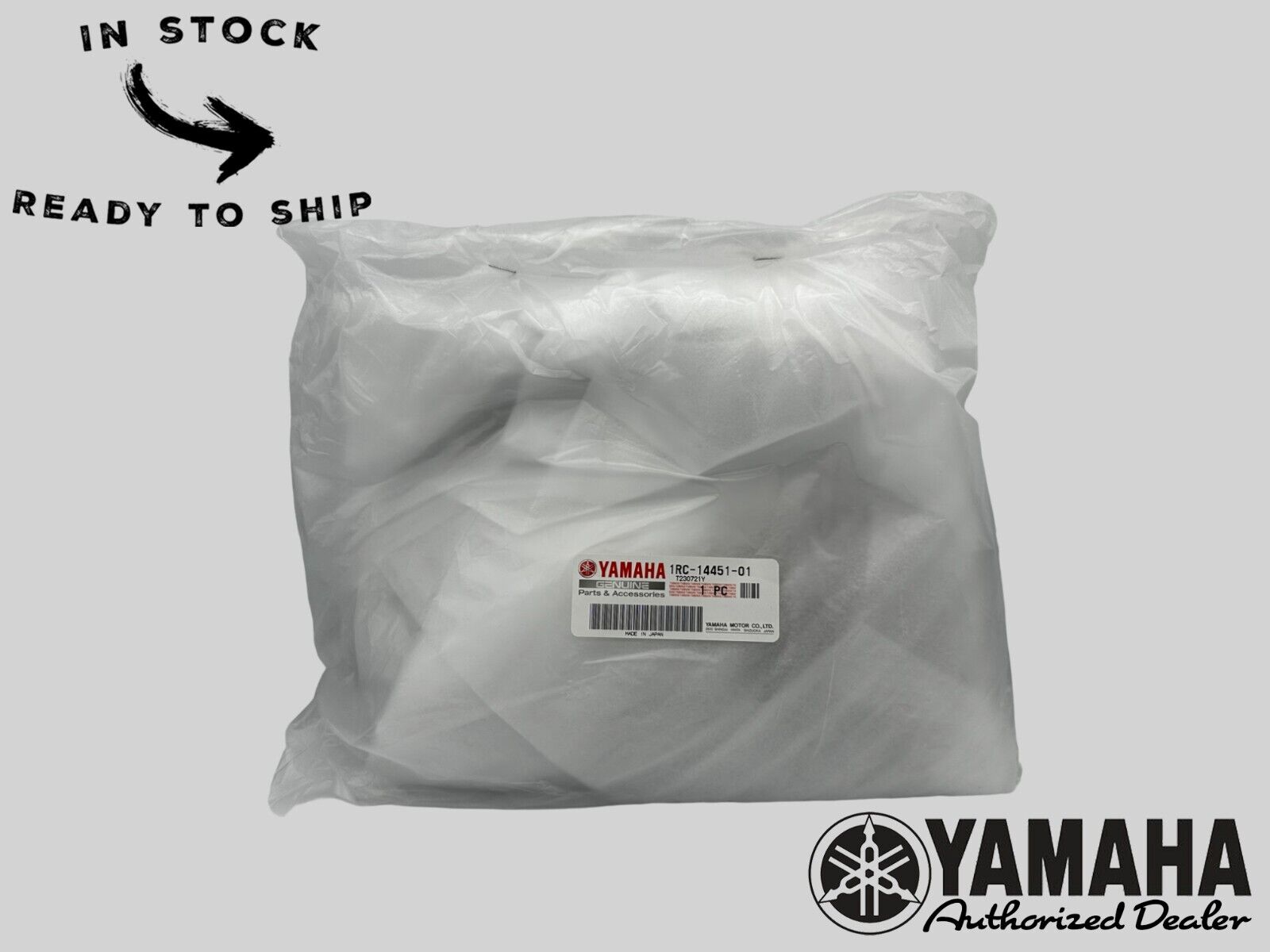 Yamaha Genuine OEM Authentic Air Filter 1RC-14451-01-00