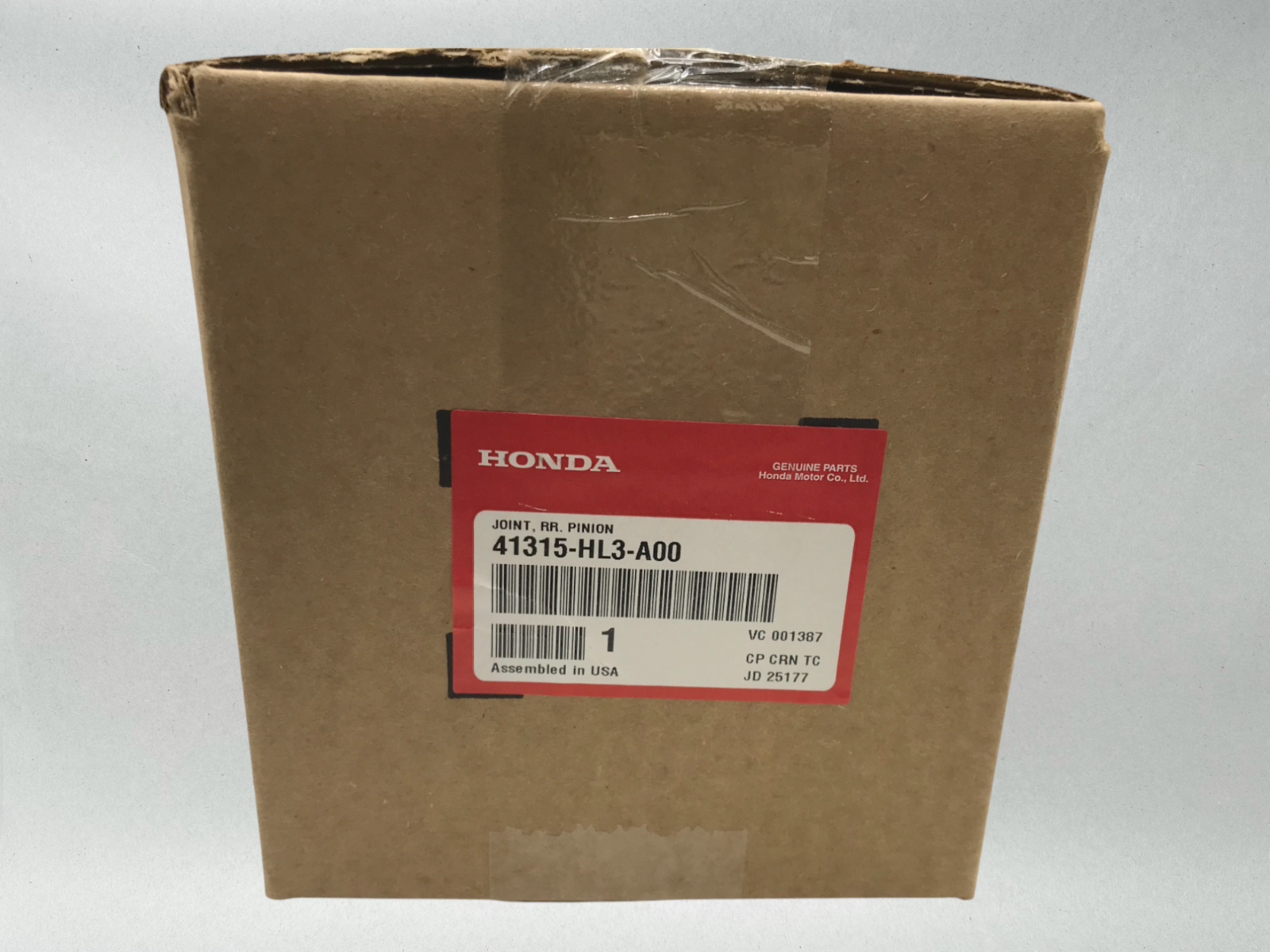 Honda Genuine OEM Authentic JOINT, RR. PINION 41315-HL3-A00