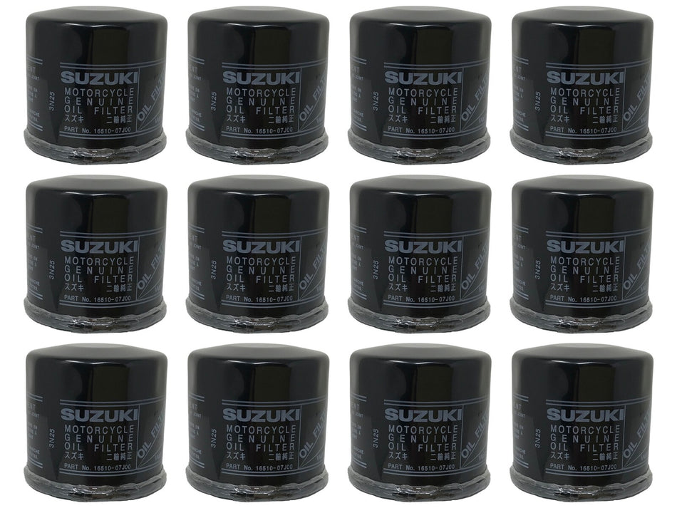 12 Pack Suzuki OEM Oil Filter 16510-07j00