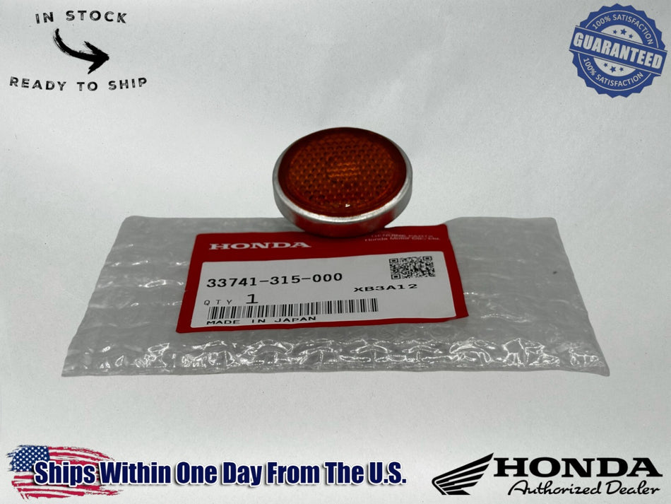 Honda Genuine OEM Authentic Front Reflector 33741-315-000