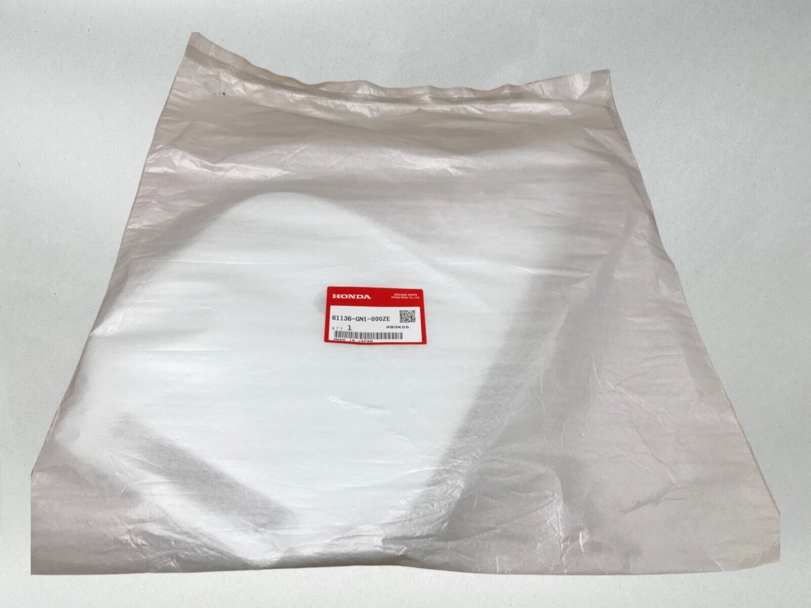 Honda OEM Front Number Plate XR80R XR100XR XR70R 85-00 61136-GN1-000ZE