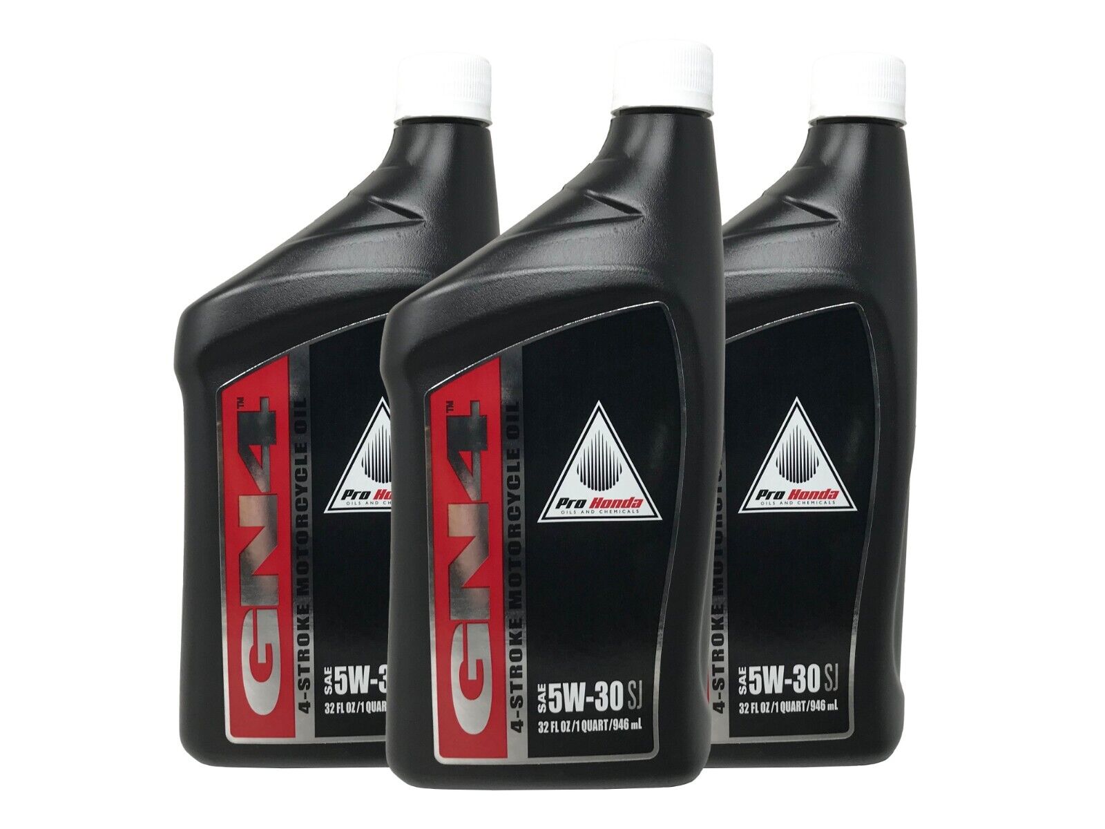 Honda Genuine OEM GN4 5W-30 Motorcycle Oil 08C35-A5201M02 - 3 Pack