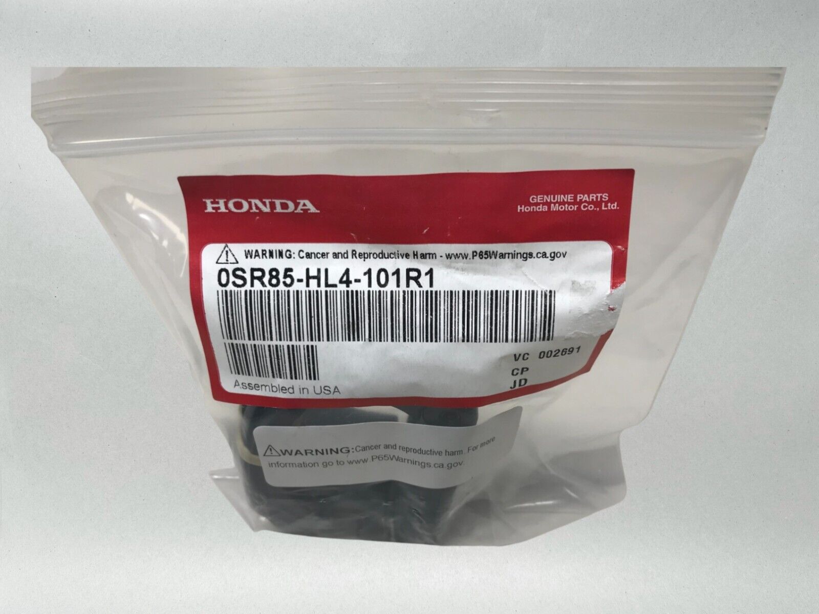 Honda OEM ROPS Camlock Clamp 45mm Pioneer 1000 ONLY SXS1000 0SR85-HL4-101R1