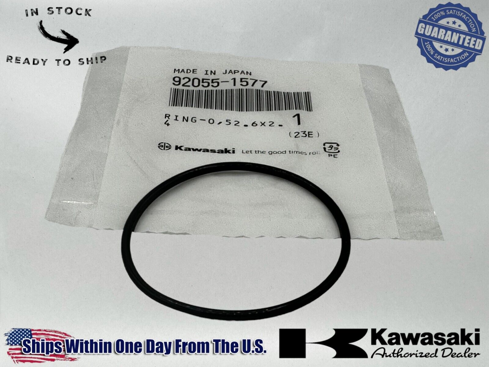 Kawasaki Genuine OEM Authentic O-Ring 92055-1577