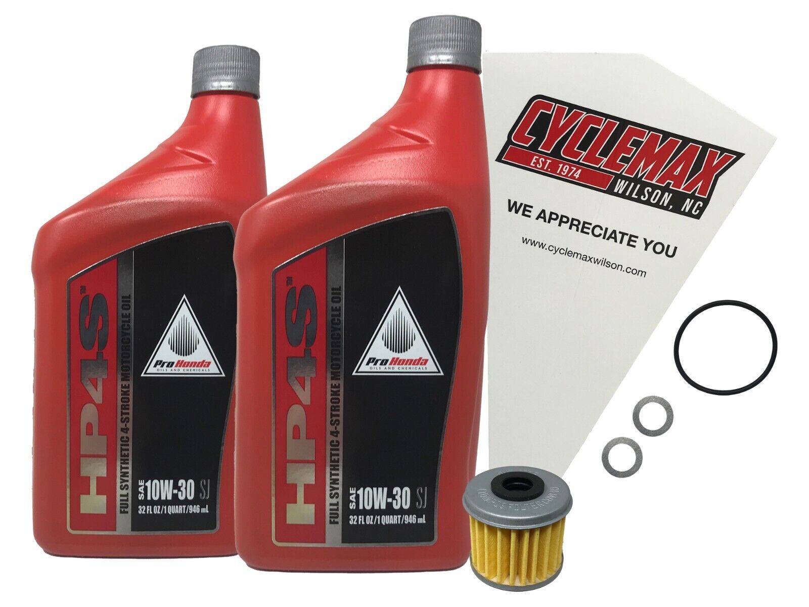 Cyclemax Genuine OEM 2021-2024 CRF450R CRF450RX Oil Change Kit With O-Ring