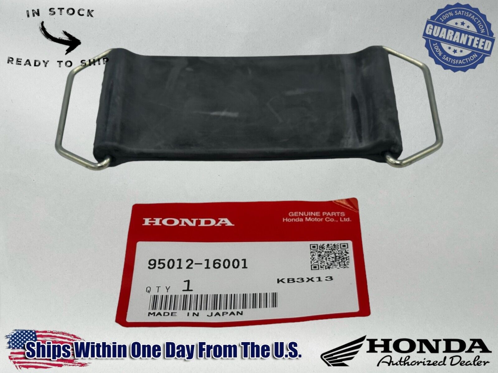 Honda Genuine OEM Authentic Battery Band E 95012-16001