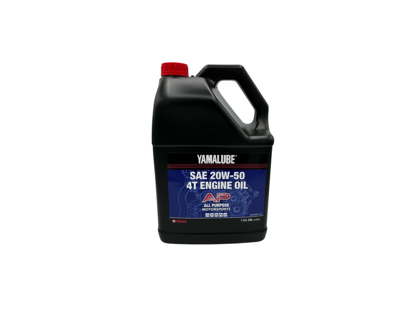 Yamalube 20W-50 All Purpose 4 Stroke Engine Oil LUB-20W50-AP-04-4PACK