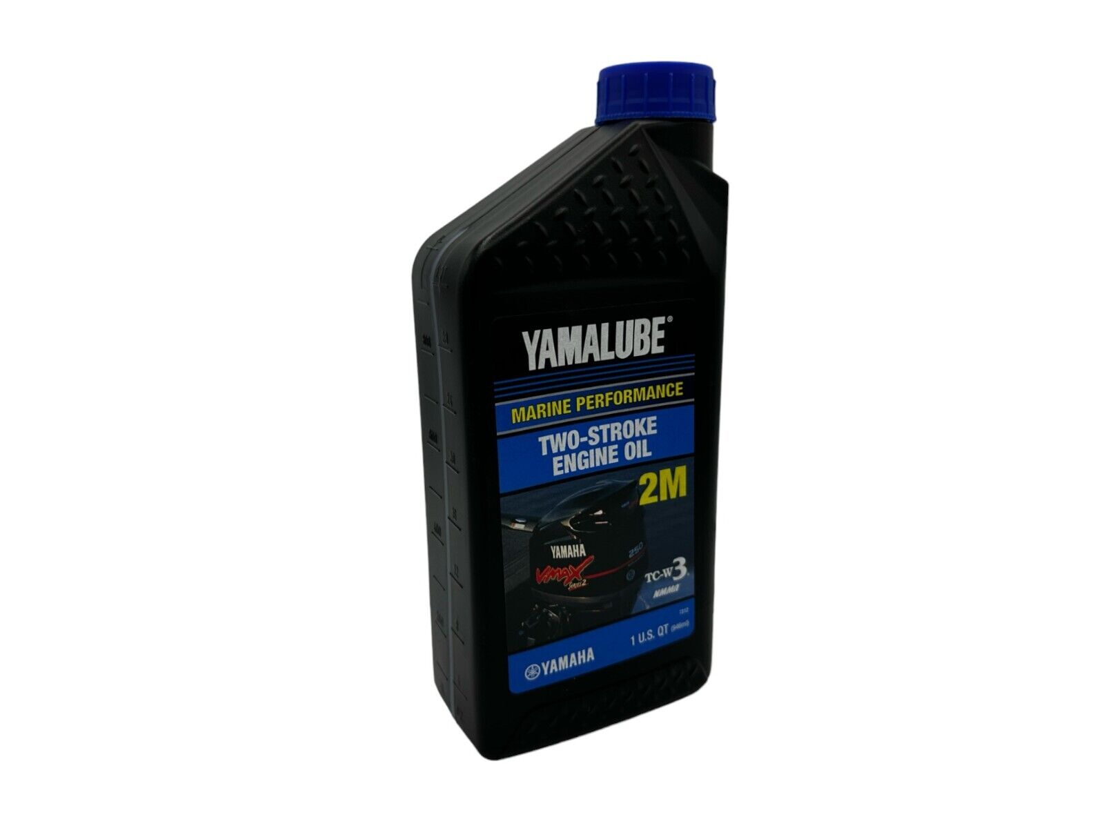 Yamaha Yamalube Semi-Synthetic 2-Stroke Marine Engine Oil LUB-2STRK-M1-12-3PACK