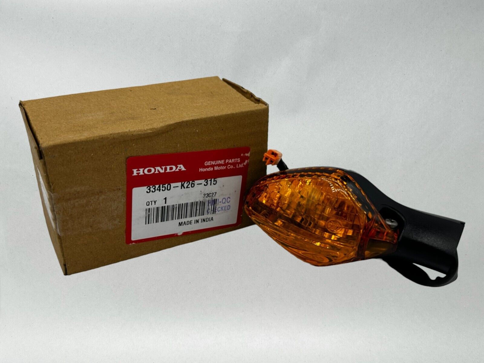 Honda Genuine OEM Authentic Turn Signal Assembly 33450-K26-315