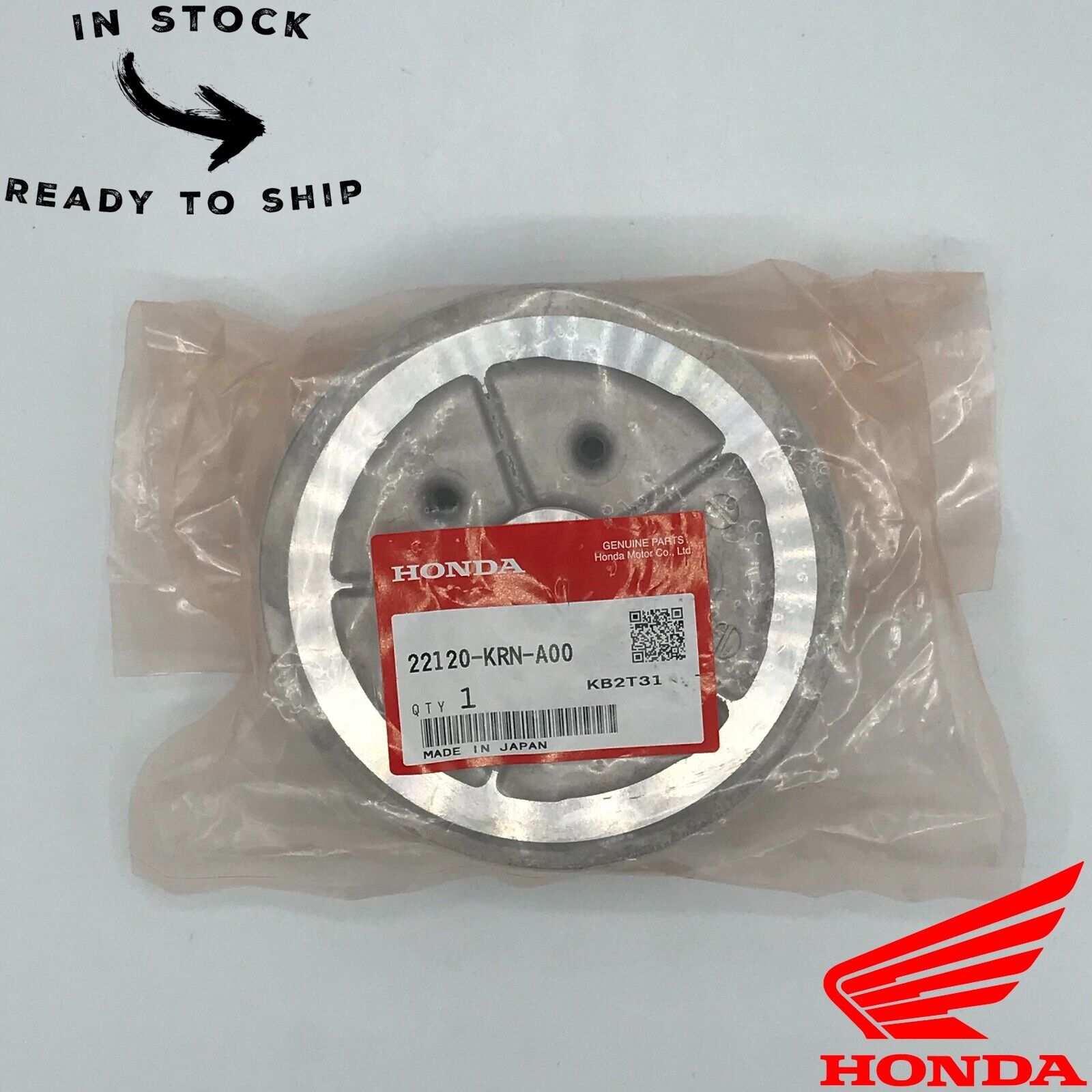 Genuine OEM Honda Clutch Center Basket Inner Hub 22120-KRN-A00