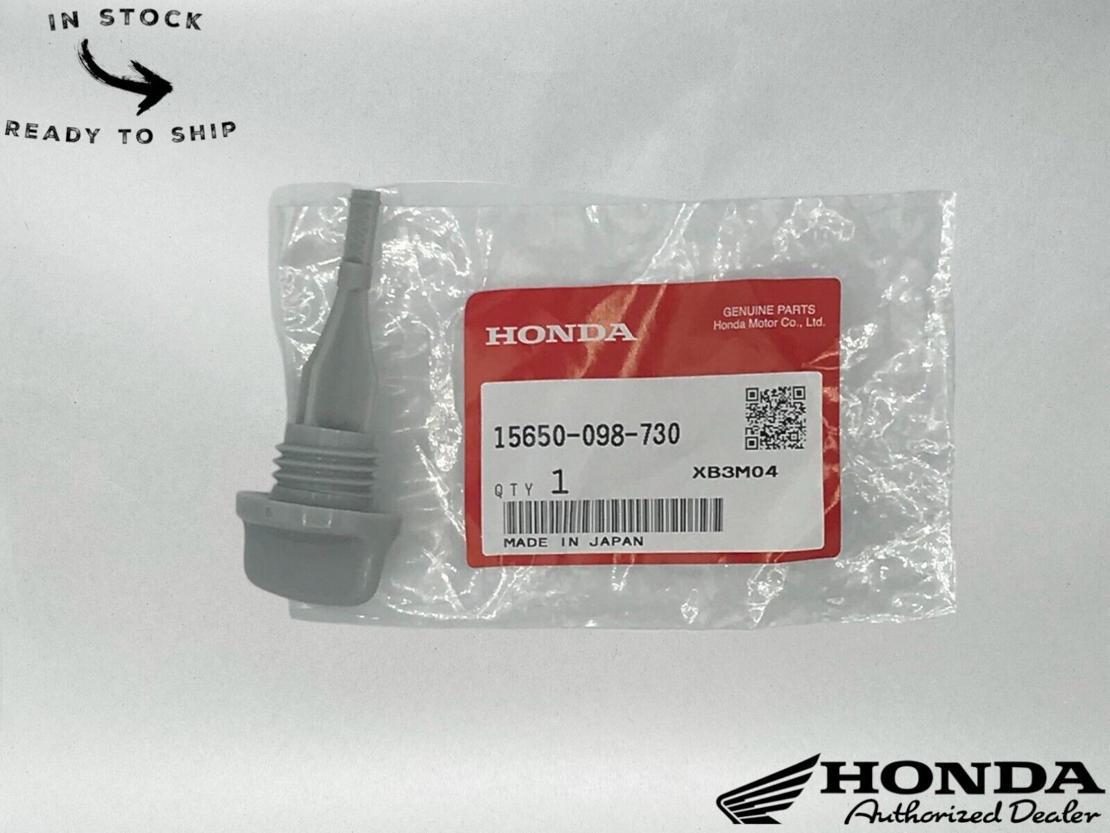 Honda Genuine OEM Oil Dipstick 15650-098-730