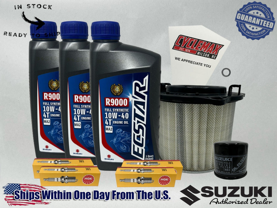 Suzuki Ecstar Full Synthetic Tune-Up Kit for 1989-1996 GSX-750