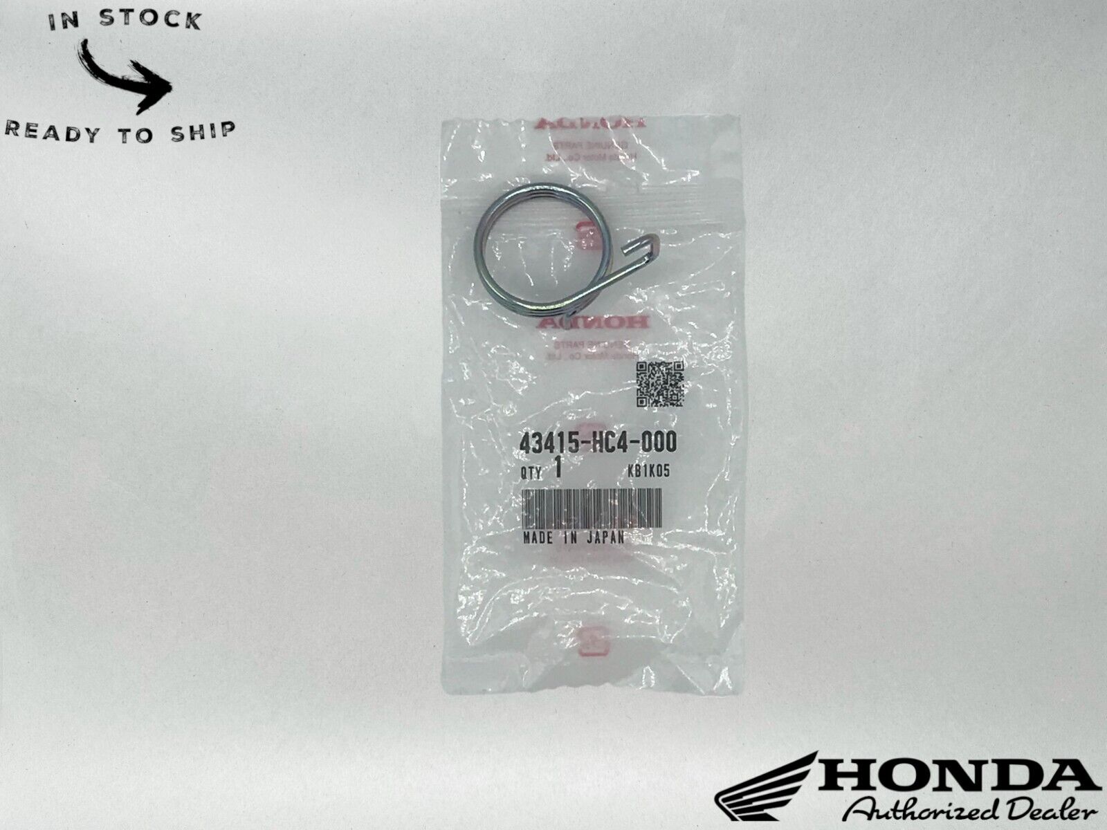 Honda Genuine OEM Spring 43415-HC4-000