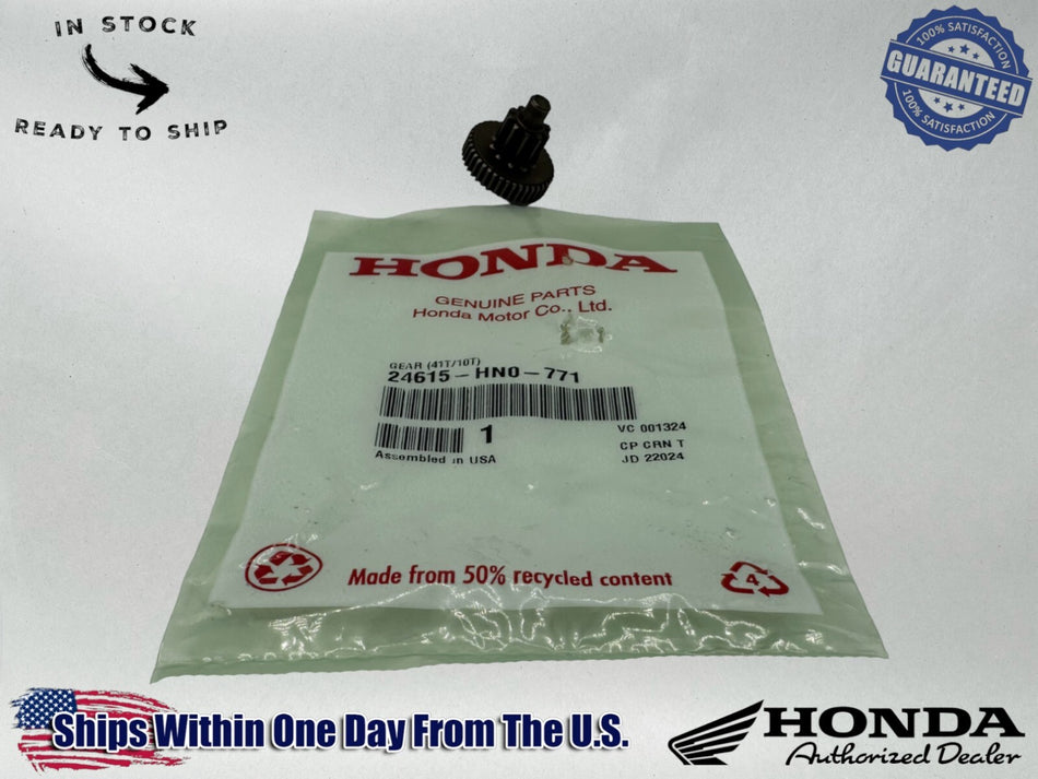 Honda OEM REDUCTION GEAR 41T/10T TRX450 TRX350 TRX250 TRX500 24615-HN0-771