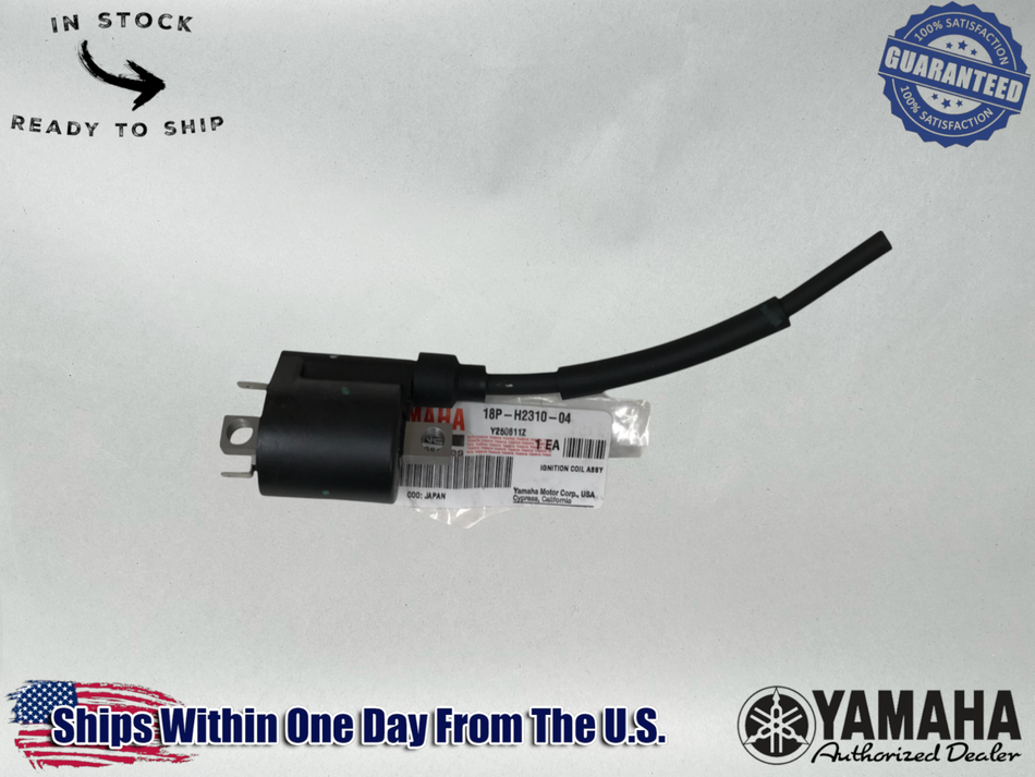 Yamaha OEM Ignition Coil YFZ450 YFZ 450R 450X 450 R X 09-24 18P-H2310-04-00