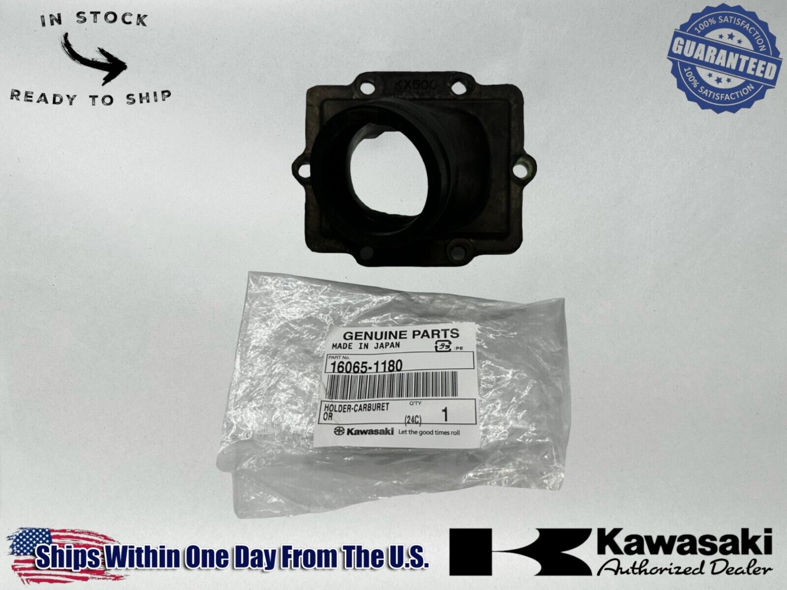 Kawasaki Genuine OEM Authentic Carburetor Holder 16065-1180