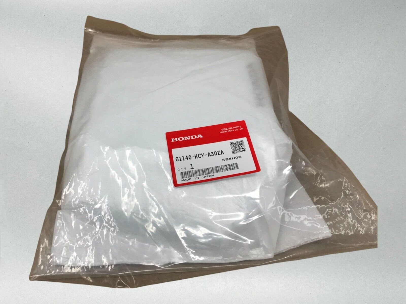 Honda OEM Headlight Cover Number Plate Set 96-04 XR250 XR400 61140-KCY-A30ZA