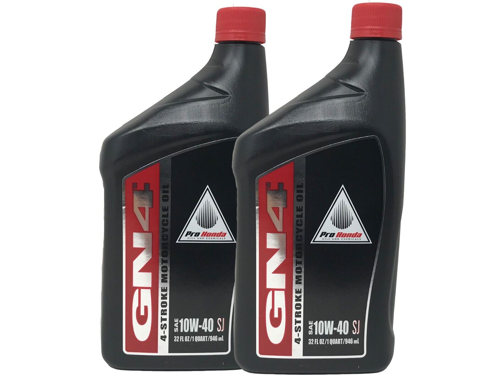 Honda Genuine OEM GN4 Motorcycle 10W-40 Oil Quart 08C35-A141M01 - 2 Pack