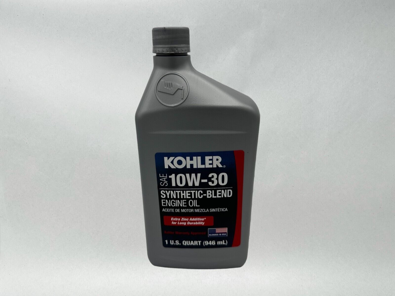 Cyclemax 10W-30 Semi Synthetic Oil Change Kit fits Kohler Lawnmower Engines