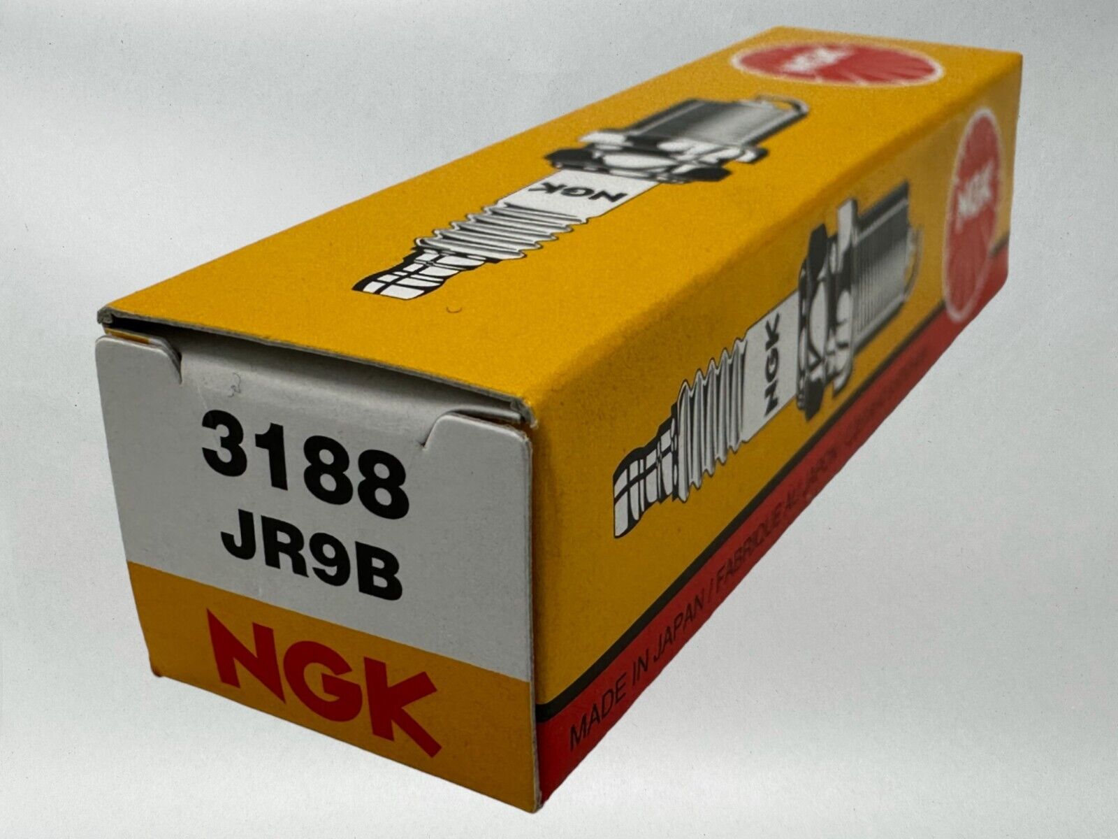 NGK Genuine OEM Authentic Spark Plugs JR9B - 4 PACK