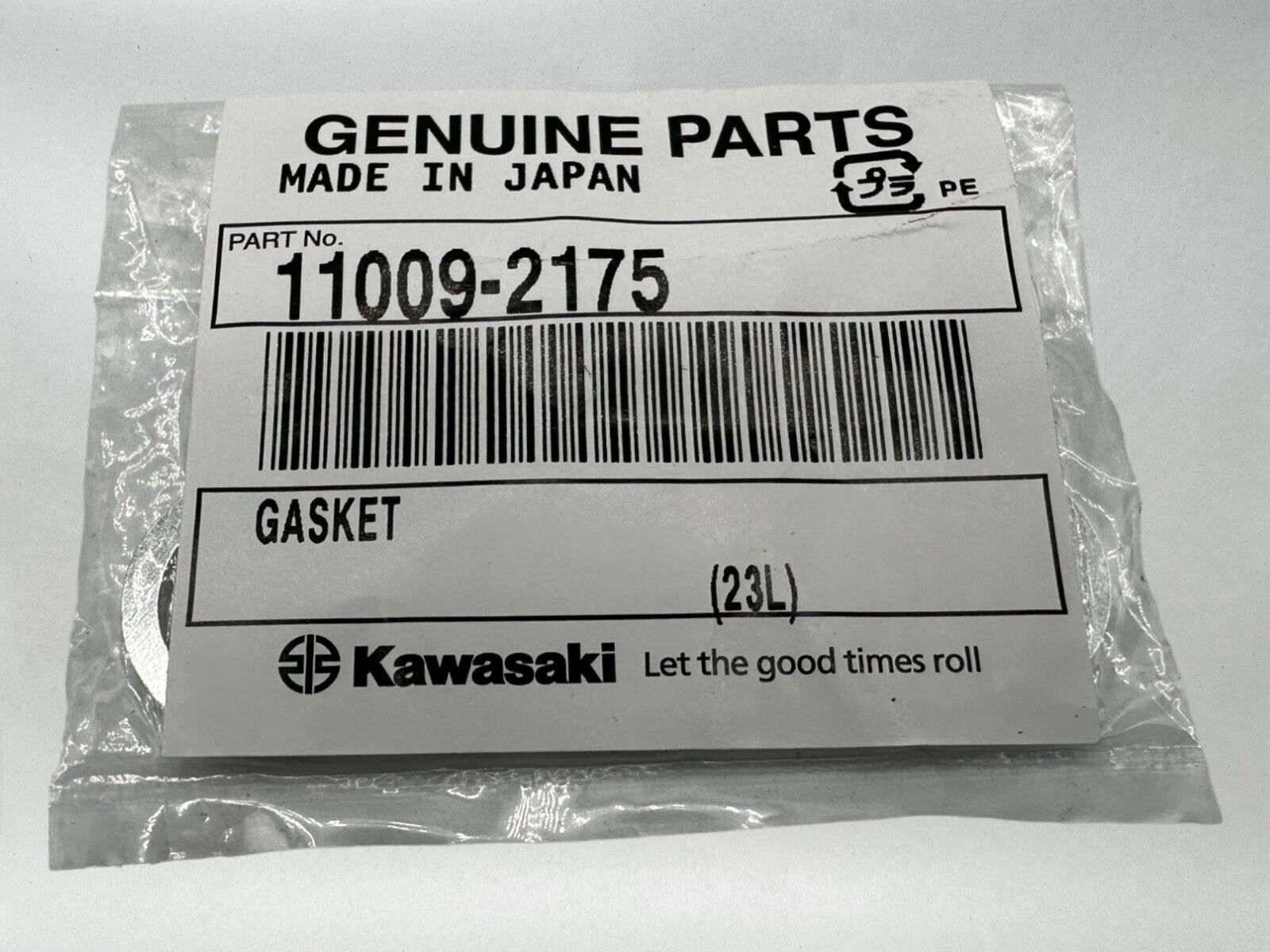 Kawasaki Genuine OEM Authentic Gasket  11009-2175