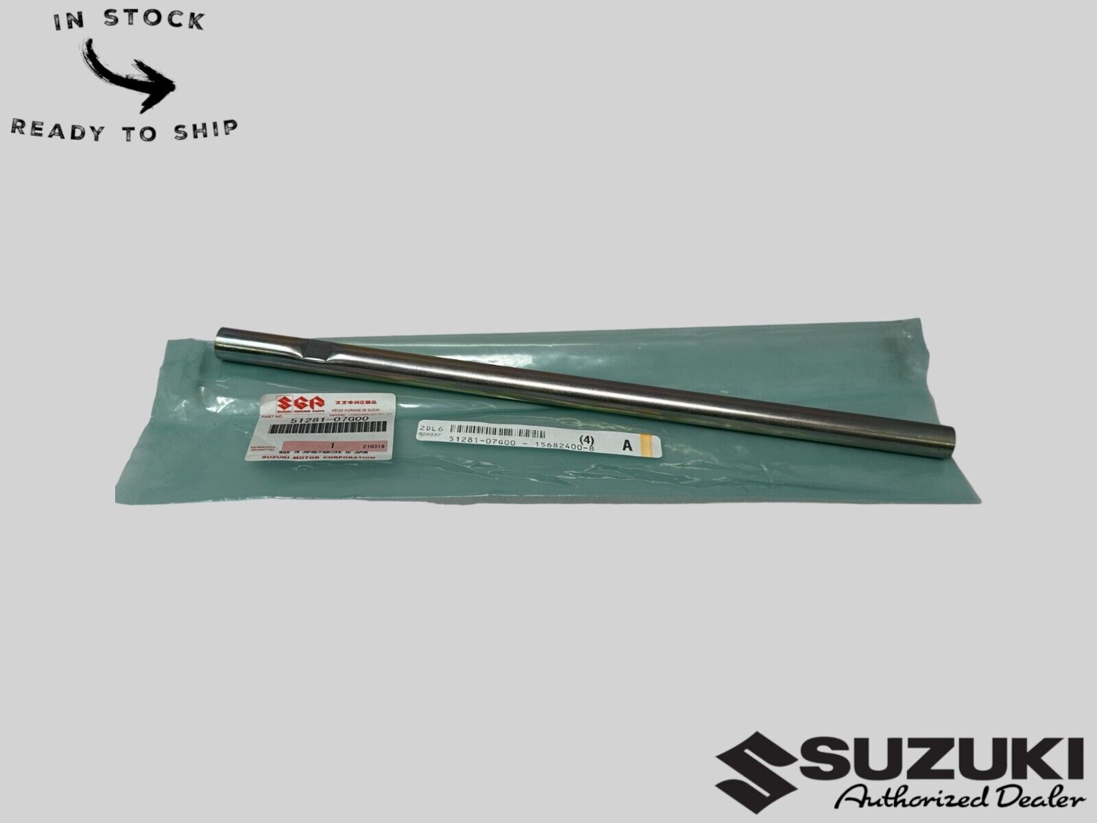 Suzuki Genuine OEM Steering Tie Rod 51281-07G00