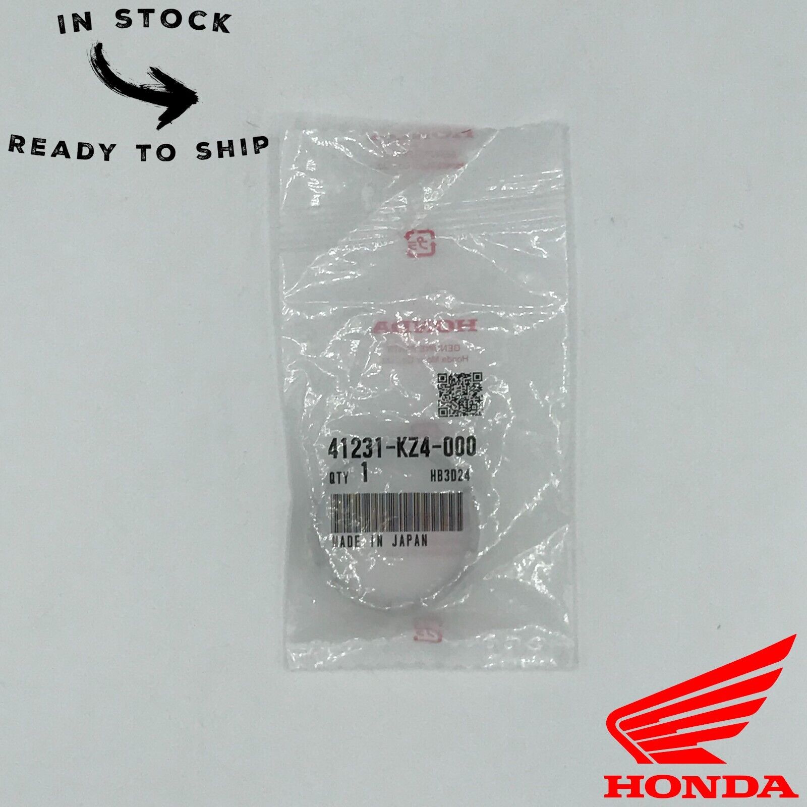 Genuine OEM Honda Rear Wheel Bearing Retainer 41231-KZ4-000