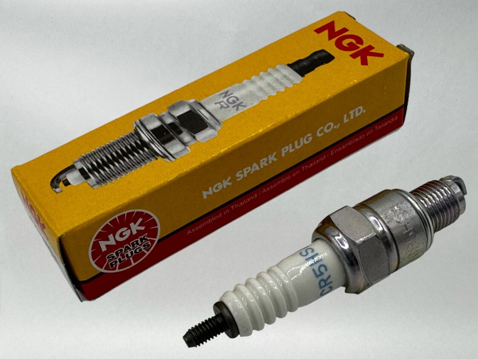 NGK Genuine OEM Authentic Spark Plugs CR5HSA - 2 PACK