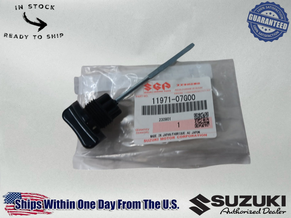 Suzuki OEM Oil Dipstick Cap Lt-Z 400 Ltz Kfx 400 (2003-2014) 11971-07G00
