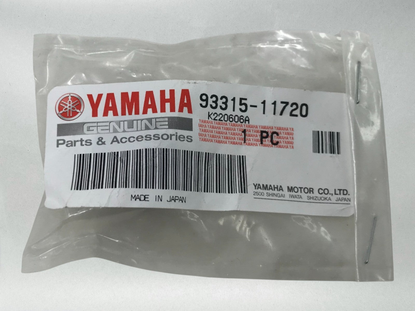 Yamaha Genuine OEM Authentic Clutch Push Lever Governor Roller Seal Assembly