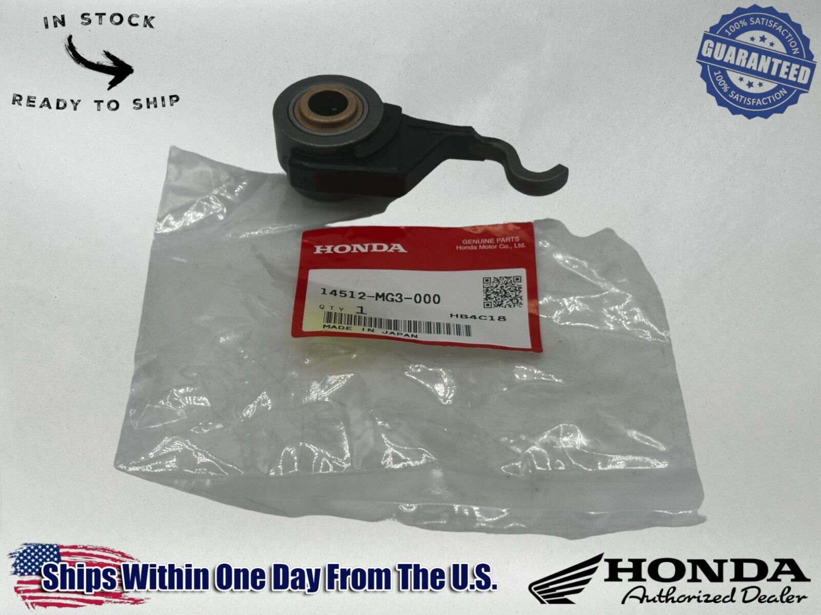 Honda Genuine OEM Authentic Lifter Damper 14512-MG3-000