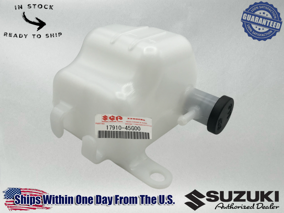 Suzuki OEM COOLANT RESERVOIR TANK 06 - 11 LT-R450 LTR 450 QUAD 17910-45G00